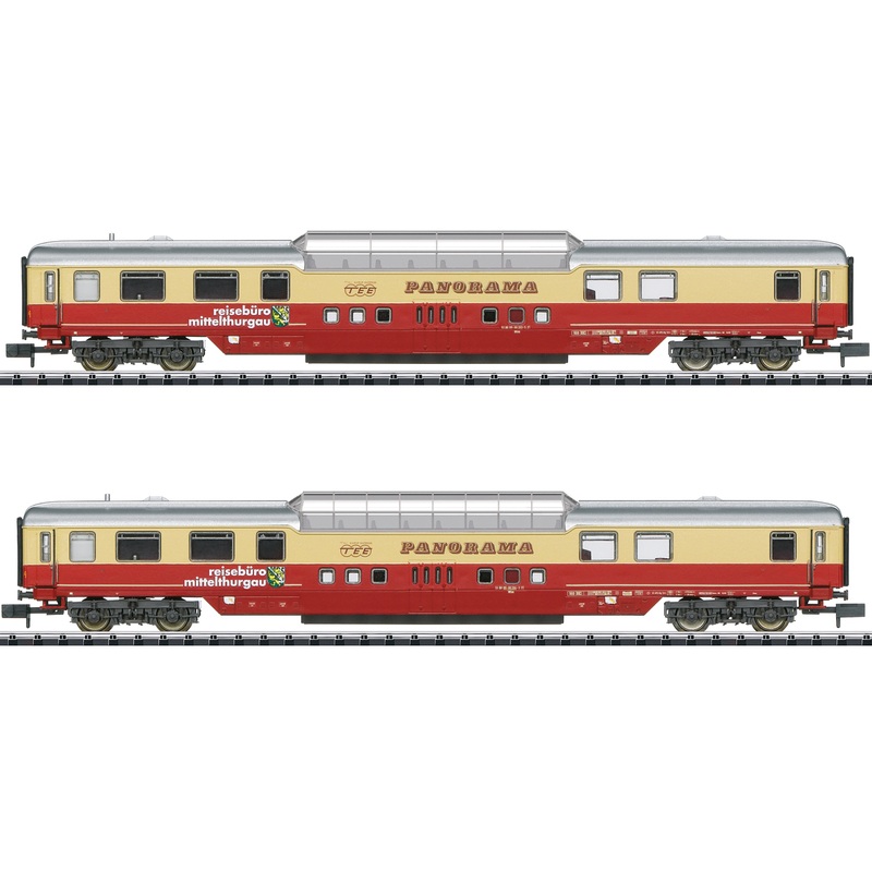 Passenger car set panoramic car special TEE 1989 Ep.IV-V 2-piece