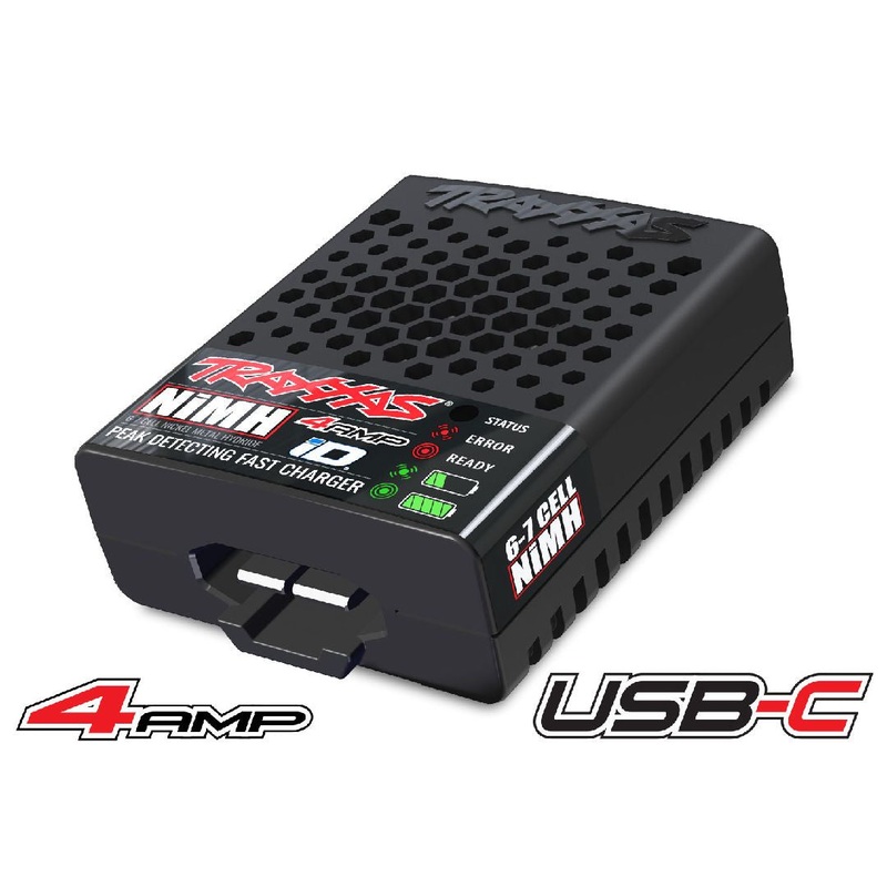 Traxxas USB-C NiMH Battery Charger (4A/40W) – TRA2982