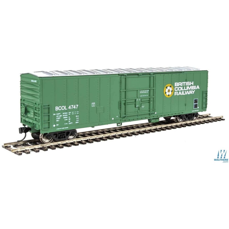 50′ Insulated Boxcar BC Rail #4747