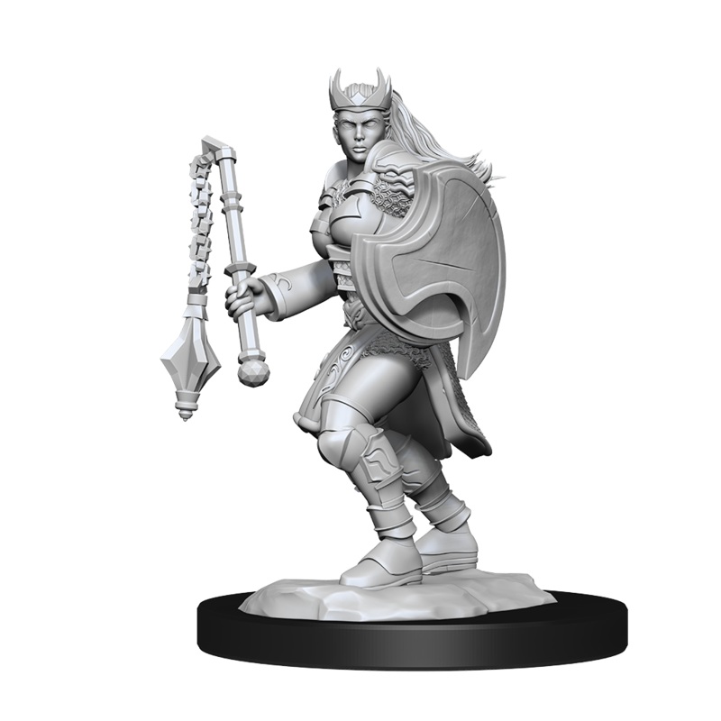 D&D Unpainted Mini – Kalashtar Cleric – Female 90233