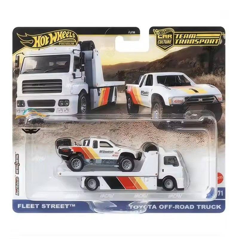 Hot Wheels Premium 1:64 Car Culture Team Transport MIX D Toyota Off-Road Truck Fleet Street