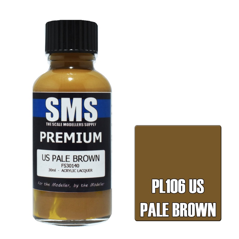 SMS Premium Lacquer – PL106 US Pale Brown
