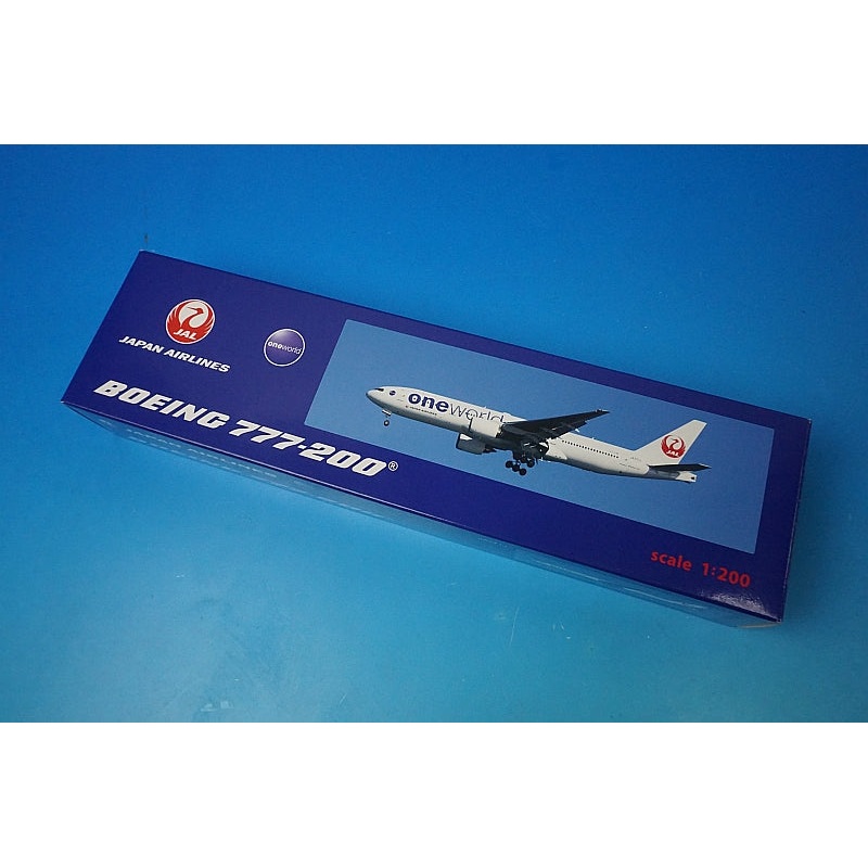 1:200 B777-200 JAL One World JA771J BJQ2012 JALUX airplane model
