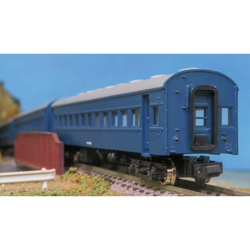 19509 Greenmax  Pre-painted E-kit Oha61 series (blue) 6-car set