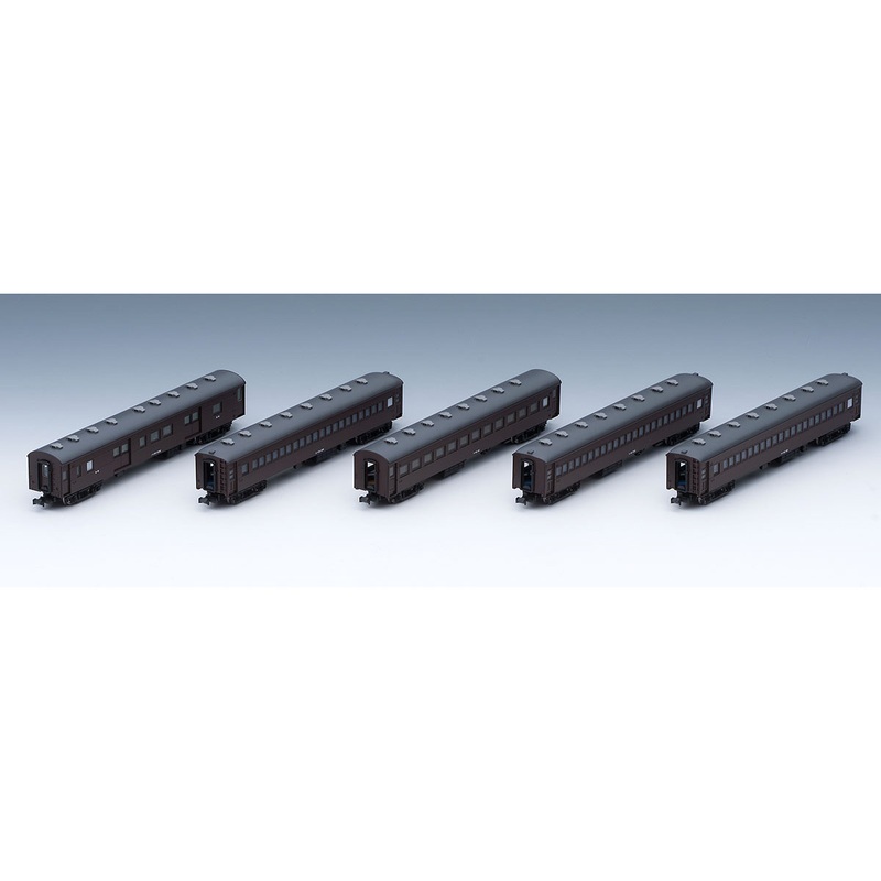 JNR Soya Main line 5-piece passenger car set