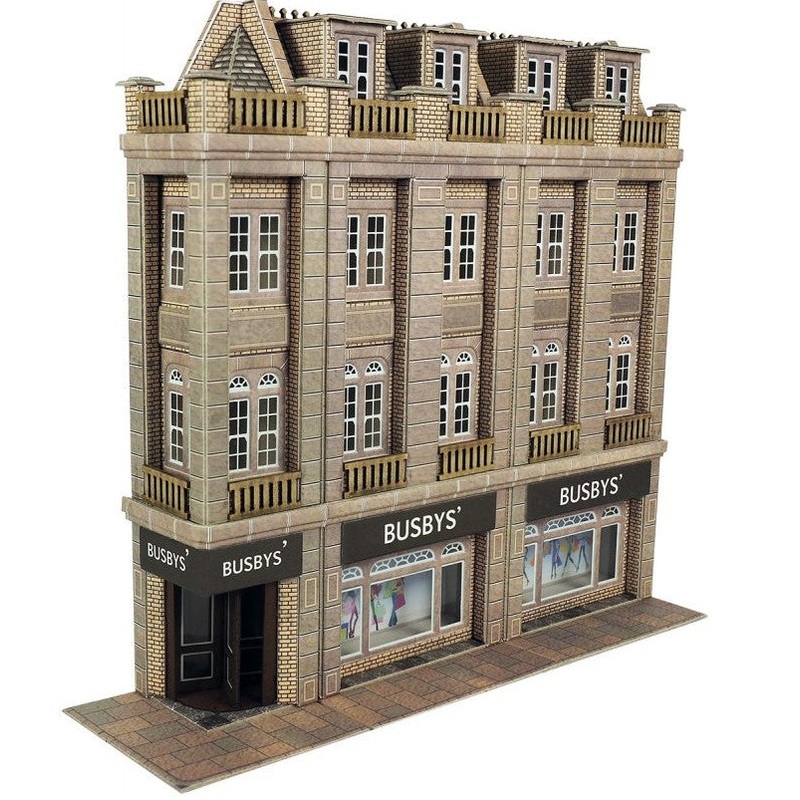 Metcalfe PO279 Low Relief Department Store