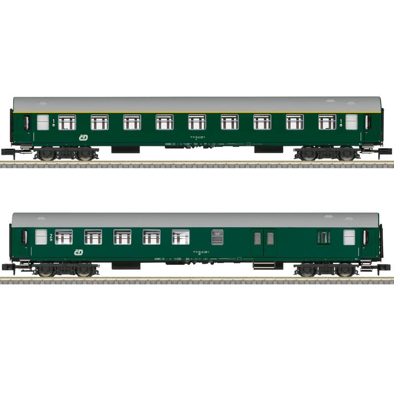 Passenger carriage set express train carriage type Y/B CSD Ep.V 2-piece