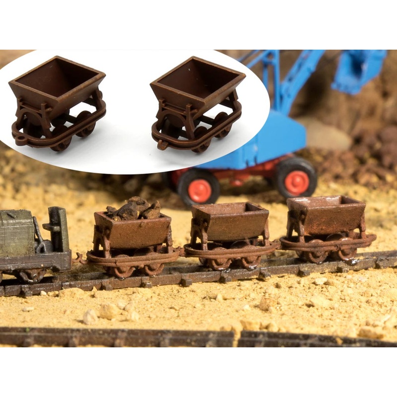 Ready-made model Feldbahn Kipper 2x