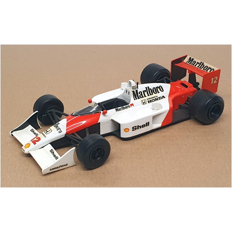 Western Models 1/24 Scale WM08 – F1 McLaren MP4/2 #12 Senna – Red/White