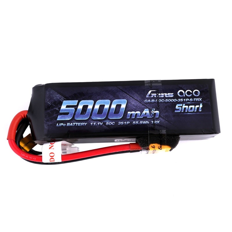 Gens Ace – 308 – 5000mAh 3S1P 11.1V 50C LiPo