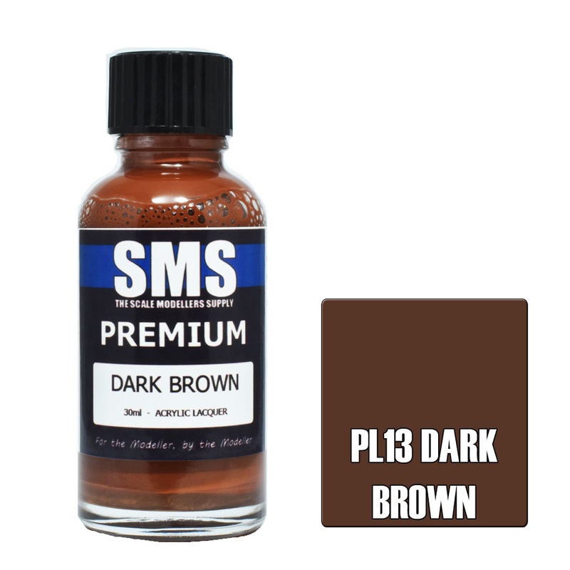 SMS Premium Lacquer – PL13 Dark Brown