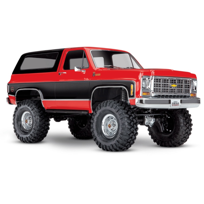 Traxxas TRX-4 1/10 Trail Crawler Truck w/1979 Chevy Blazer Clipless Body w/TQi 2.4GHz Radio – Assorted Colours TRA82276-4