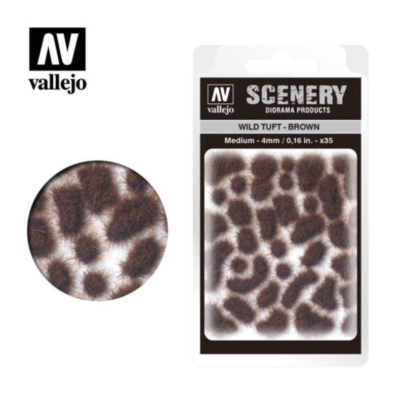 Vallejo Wild Tuft Brown – Medium SC411