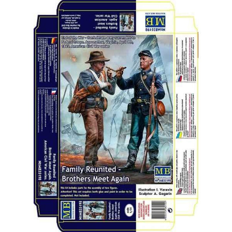 Family Reunited – Brothers Meet Again 1/35 #MB35198 by Master Box