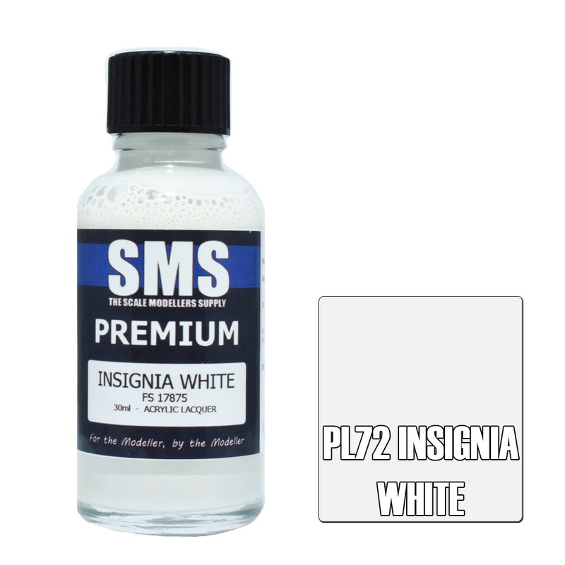 SMS Premium Lacquer – PL72 Insignia White