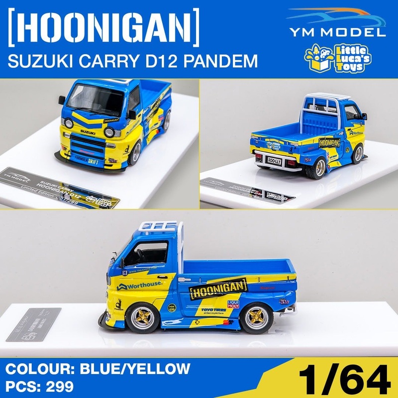 YM Model 1:64 Pandem Suzuki Carry D12 Hoonigan  Exclusive