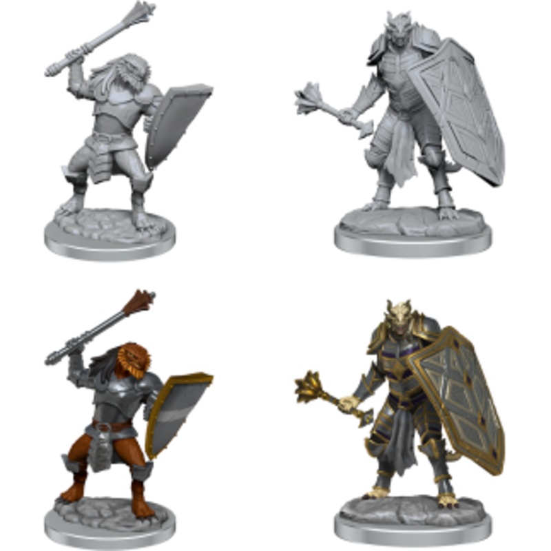 D&D Unpainted Mini – Dragonborn Clerics 90522