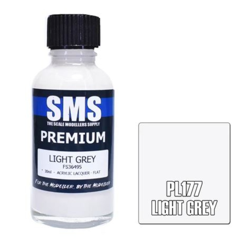SMS Premium Lacquer – PL177 Light Grey