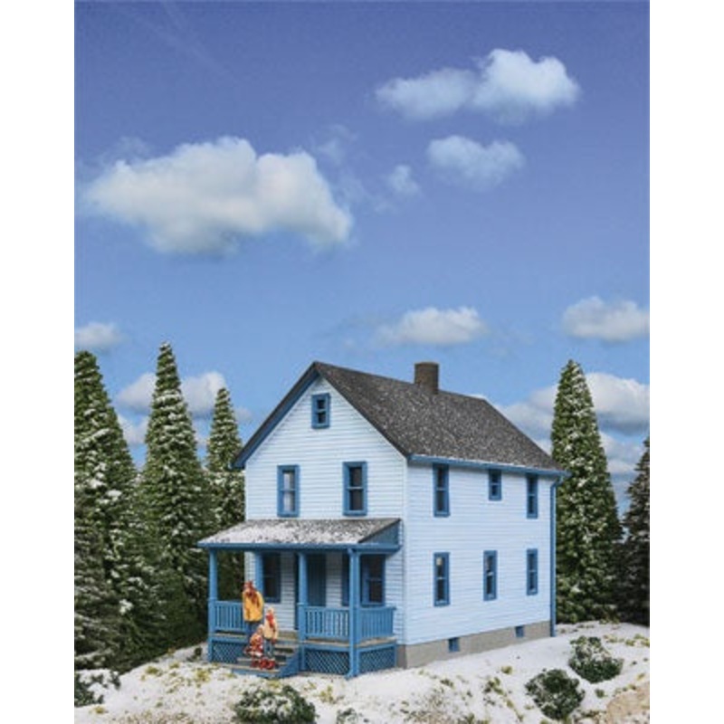 Walthers Two-Story Frame House #3786 [HO]