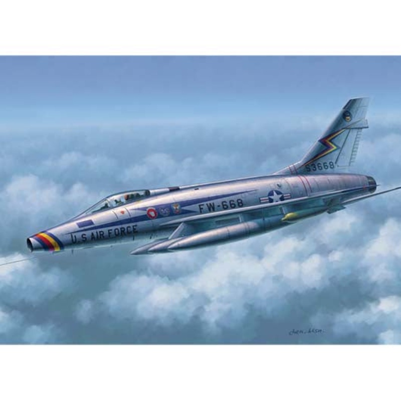 F-100D Super Sabre 1/48 #02839 by Trumpeter