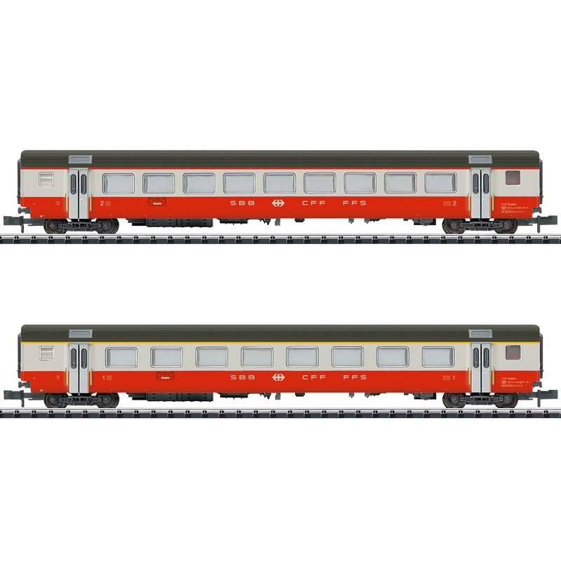 Passenger Car Set Swiss Express Set B SBB Ep.IV 2-part