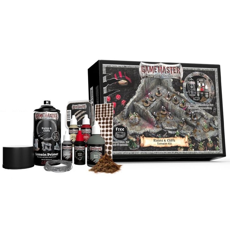 Army Painter Gammaster Terrain Kit: Ruins and Cliffs – GM4004