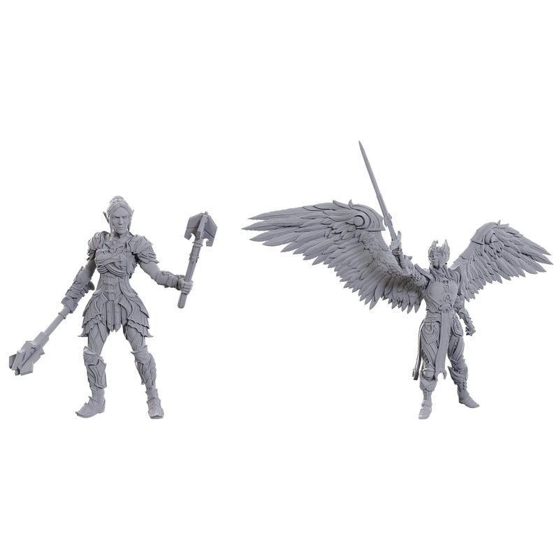 D&D Unpainted Mini – Special Edition Baldur’s Gate 3 – Dame Aylin & Minthara