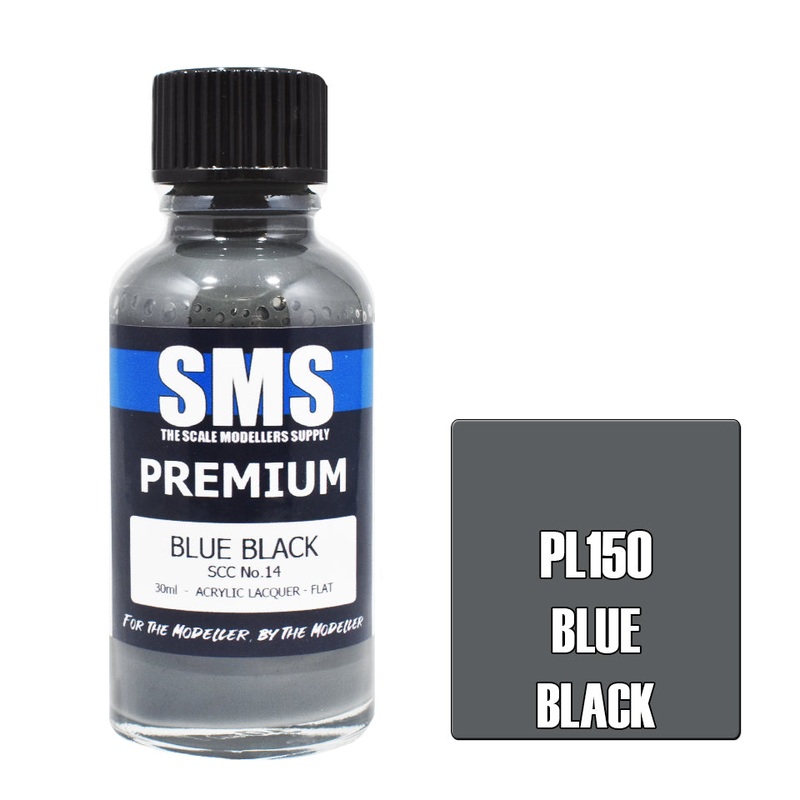 SMS Premium Lacquer – PL150 Blue Black SCC No.14