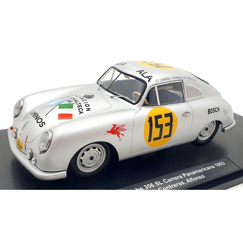 Werk83 1/18 Scale Diecast W18009004 – Porsche 356 SL Carrera Panamericana 1953