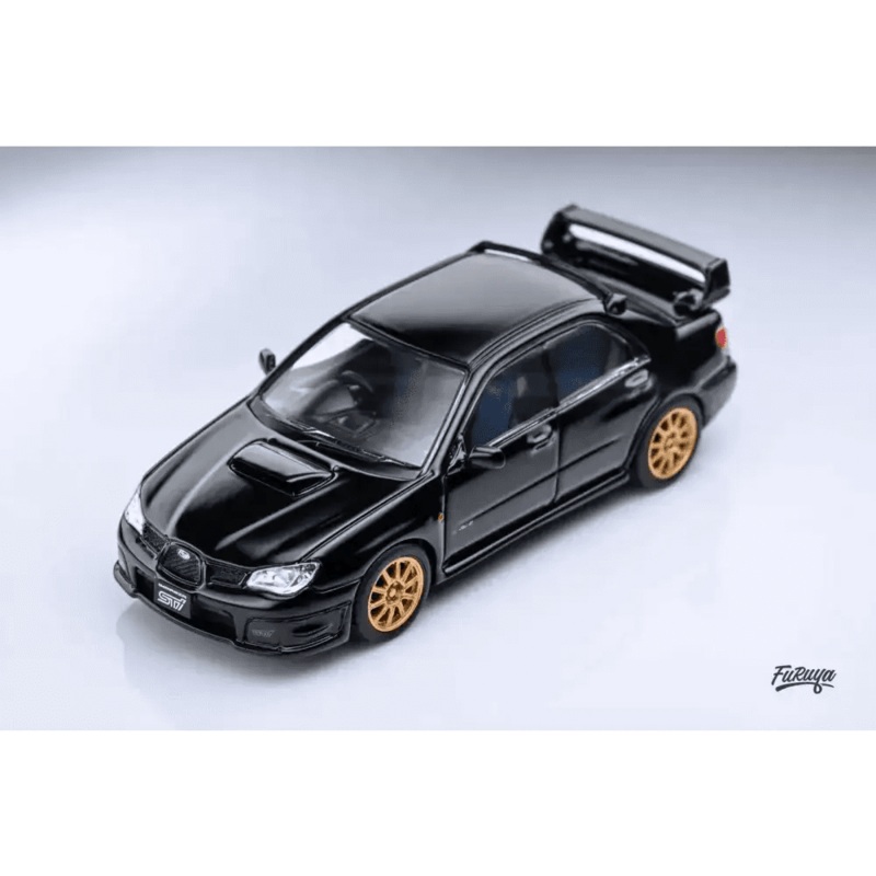 Furuya 1:64 Subaru Impreza WRX STi 9th GEN Sedan Black