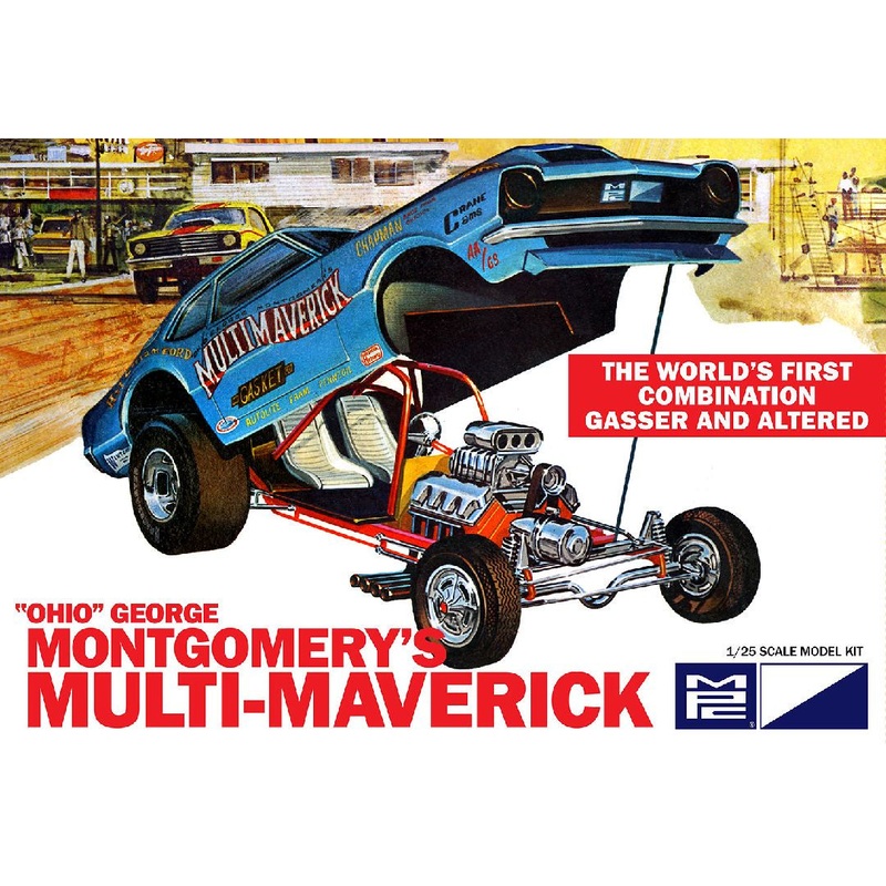 Multi Maverick Funny Car 1/25 #1005 by MPC