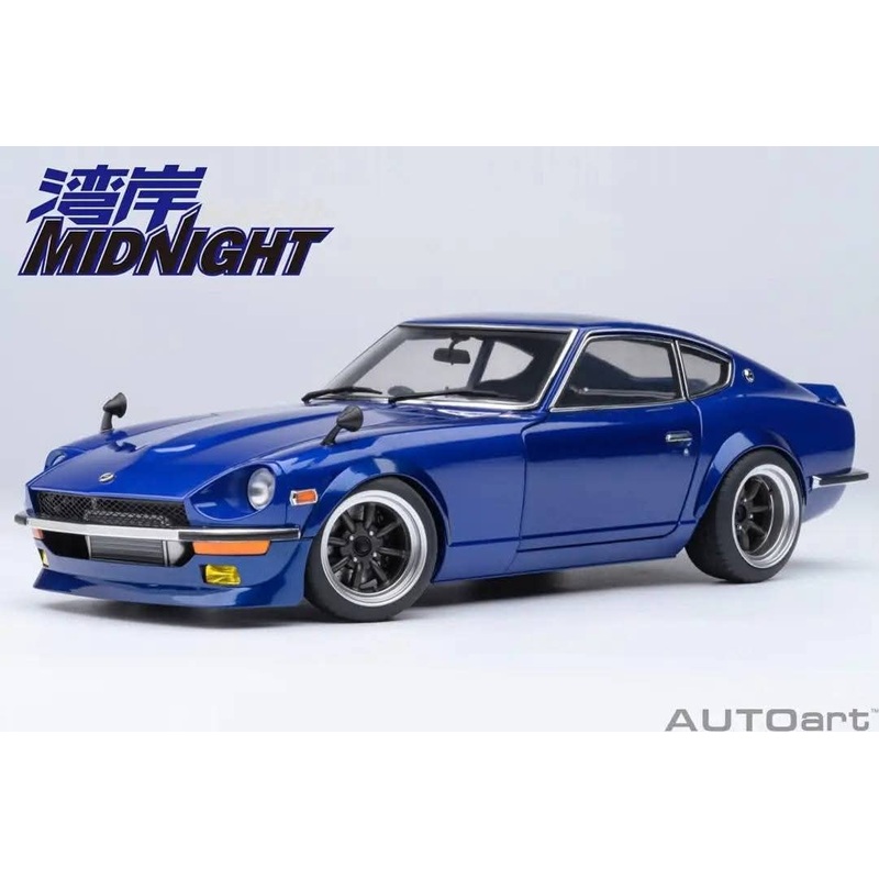 (PRE-ORDER) Auto Art 1:18 Nissan Fairlady Z (S30) Wangan Midnight Akuma no Z (Comic #1)