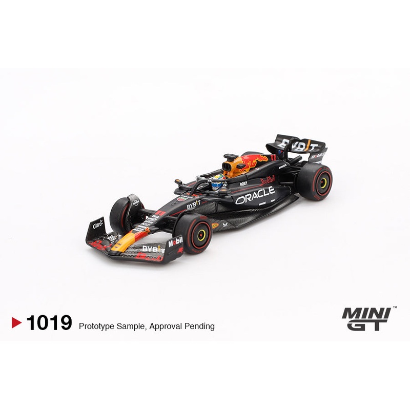 (PRE-ORDER) Mini GT 1:64Oracle Red Bull Racing RB20 #11 Sergio Prez 2024 F1  2024 Bahrain GP 2nd Place MGT01019-L