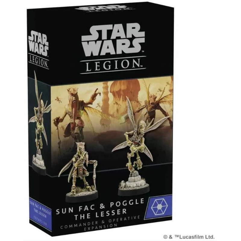 Star Wars Legion: Sun Fac and Poggle The Lesser