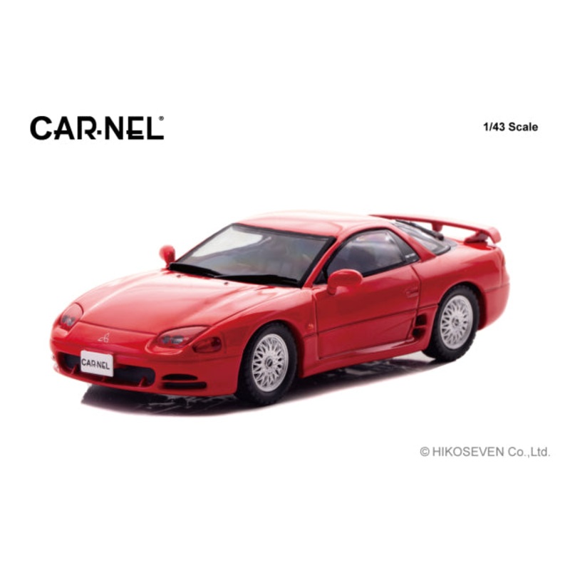 [ Back-order ] CAR-NEL CN439401 1:43 Mitsubishi GTO Twin Turbo MR 1994 Passion Red model car