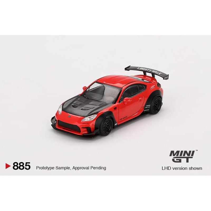 (PRE-ORDER) MINI GT 1:64 Toyota GR86 LBNation RED MGT00885-L