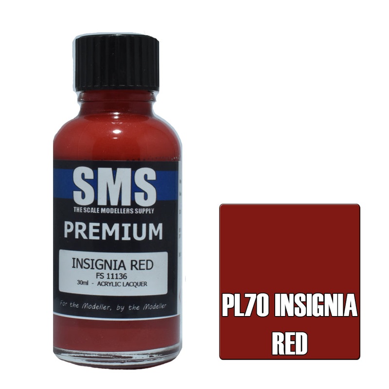 SMS Premium Lacquer – PL70 Insignia Red