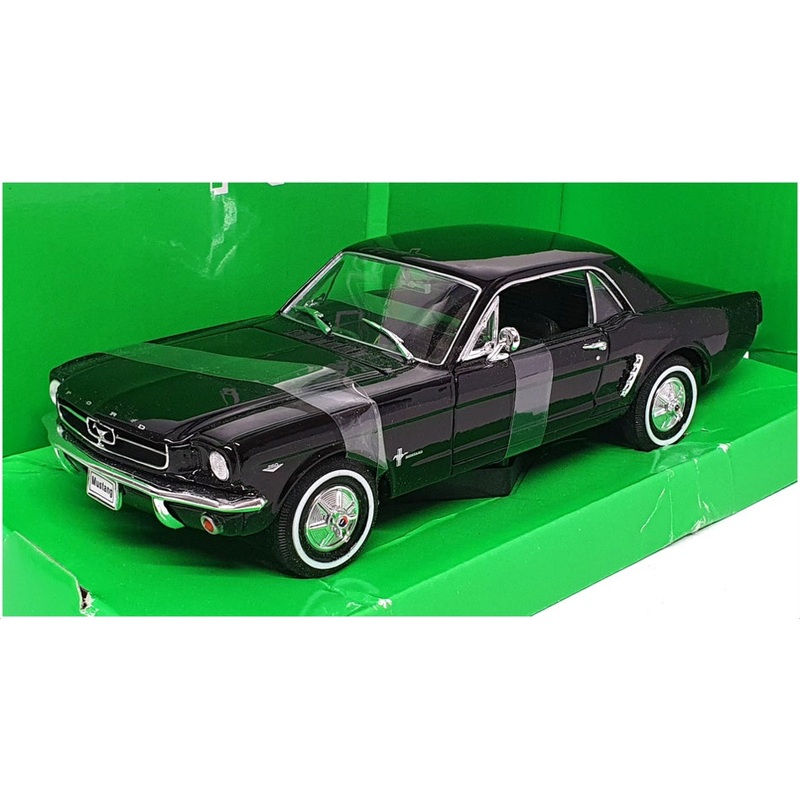 Welly NEX 1/24 Scale 22451W-BK – 1964  Ford Mustang Coupe – Black