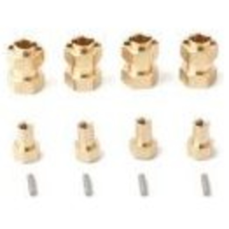 APS Brass Extended Wheel Adapters for TRAXXAS TRX-4M (60 x 40 x 11mm) 15g Set of 4 APS29032