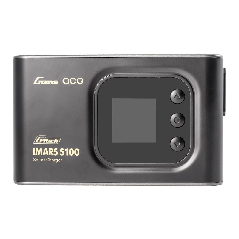 Gens Ace IMARS S100 G-Tech AC/DC 10A x 1 Battery Charger Black – GEAS100-UB