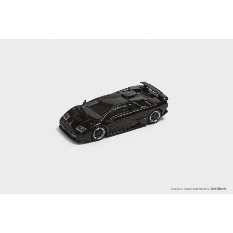 (PRE-ORDER) Stance Hunters 1:64 1998 Lamborghini Diablo GT Black