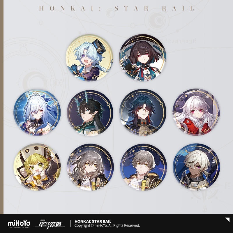 Honkai Star Rail Character Illustration Series Badge – Destruction