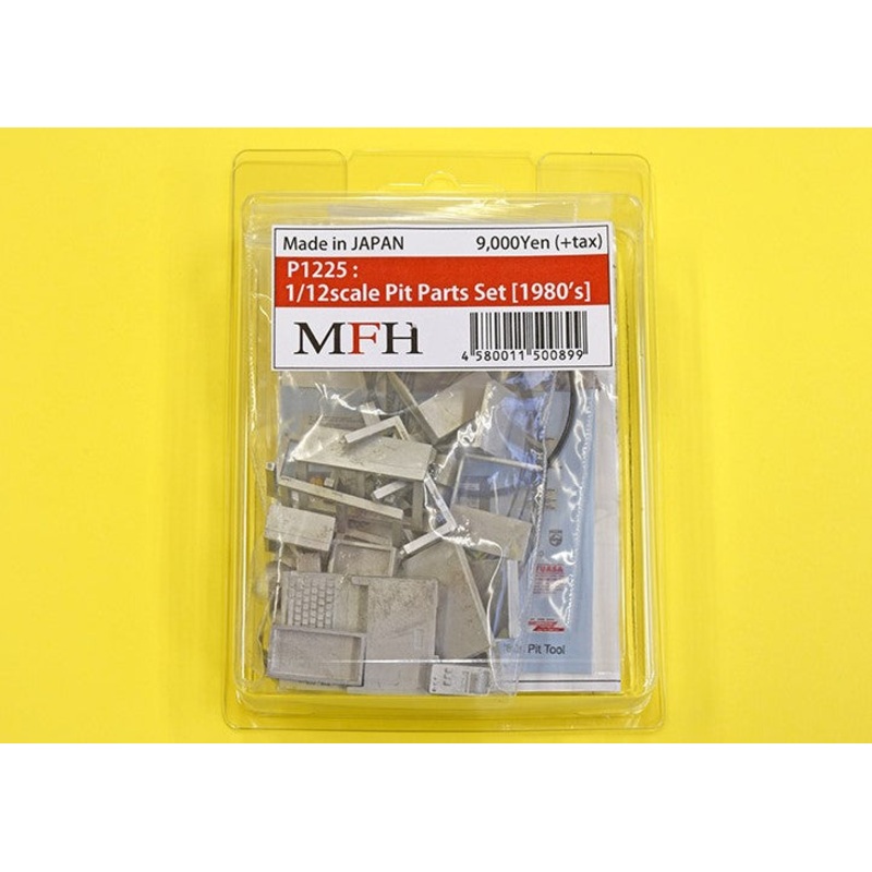 P1225 Model Factory Hiro 1:20 Pit Parts Set 1980s Detail Up Parts