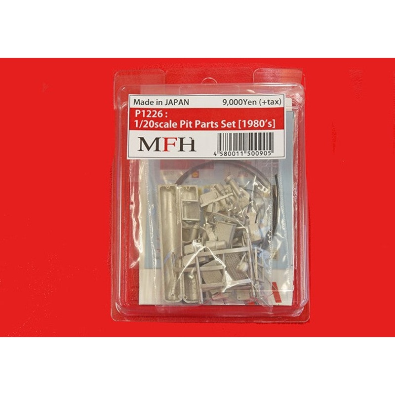 P1226 Model Factory Hiro 1:20 Pit Parts Set 1980s Detail Up Parts