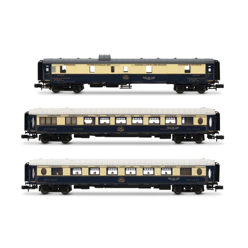 Passenger car set 2/2 Etoile du Nord CIWL Ep.II 3-piece