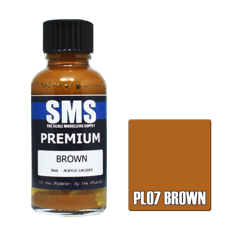 SMS Premium Lacquer – PL07 Brown