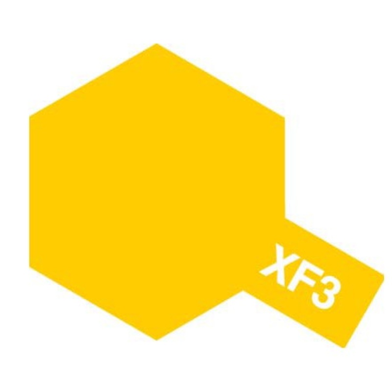 Tamiya Acrylic Paint XF-3 Flat Yellow