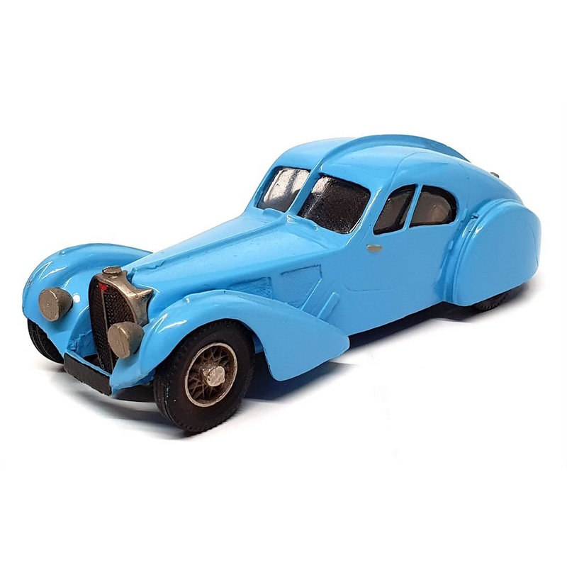 Western Models 1/43 Scale WMS7 – 1938 Bugatti Type 57SC Atlantic – Blue