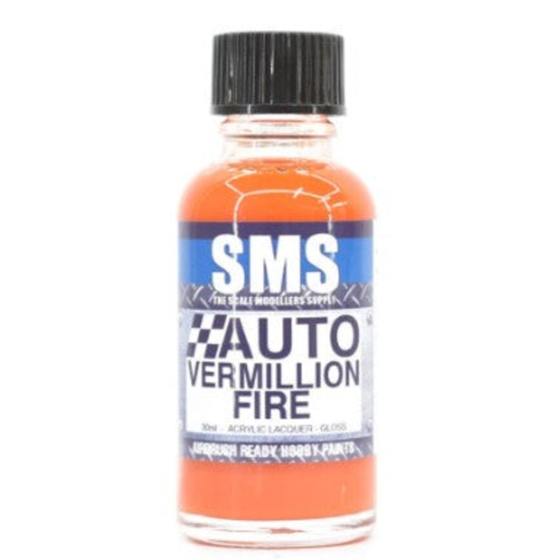 SMS Auto Colour PA26 Vermillion Fire