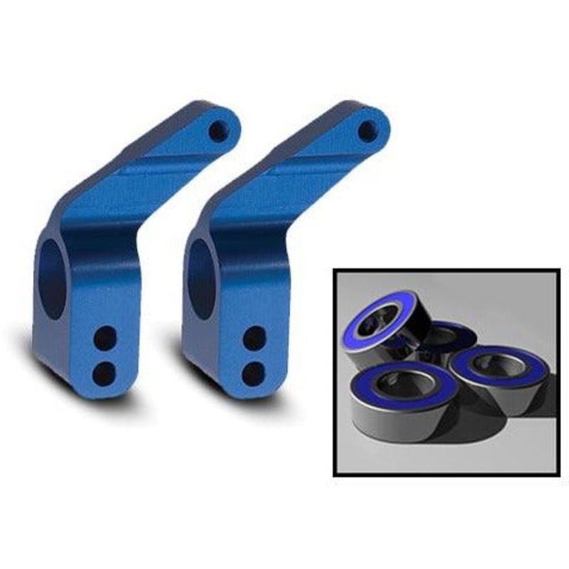 TRA3652A Aluminum Stub Axle Carrier – Blue (2)